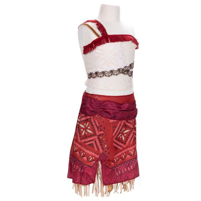 Disney Moana 2 Adventure Outfit Costume For Kids Ages 3+ Size 4-6 By Jakks Pacific