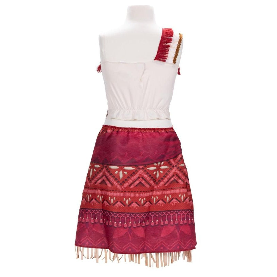 Disney Moana 2 Adventure Outfit Costume For Kids Ages 3+ Size 4-6 By Jakks Pacific