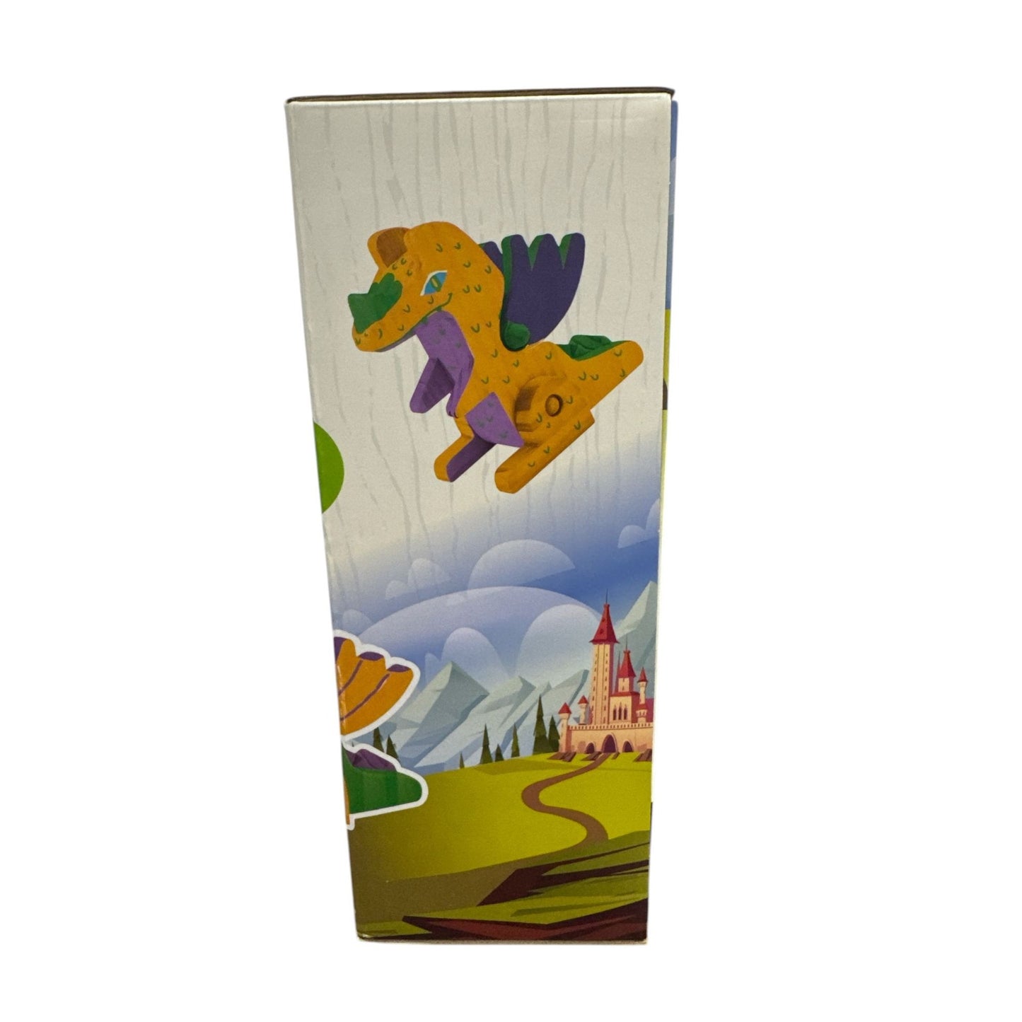 Woodshop Paint Your Own Wooden Dragon Kit With Acrylic Paints & Brush For Ages 5+