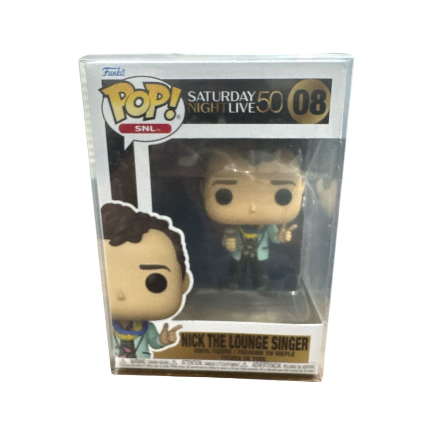 Funko Pop SNL Nick The Lounge Singer Vinyl Figure #08 Collectible