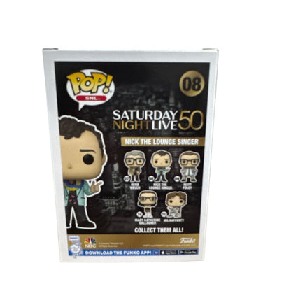 Funko Pop SNL Nick The Lounge Singer Vinyl Figure #08 Collectible
