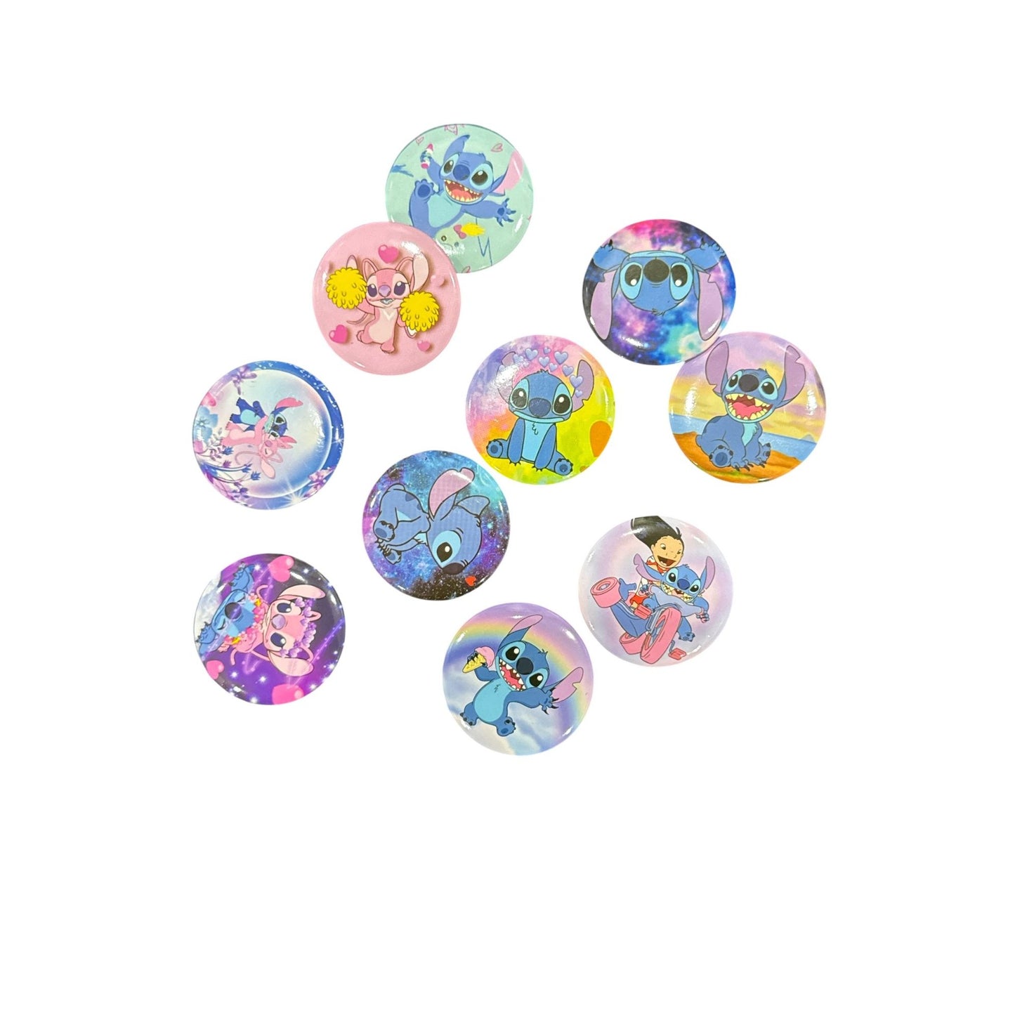 Lilo & Stitch Party Favor Set With Bags, Stickers, Masks, Straws, Slap Bracelets & Pins