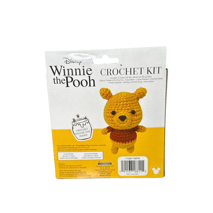 Disney Winnie The Pooh Crochet Kit With Yarn & Instructions For Ages 6+
