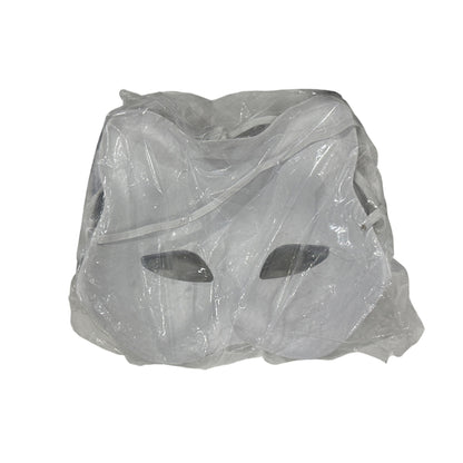 10PCS White Cat Masks, Cosplay Costume DIY Unpainted Masquerade Mask Animal Mask for Masquerade Cosplay Party