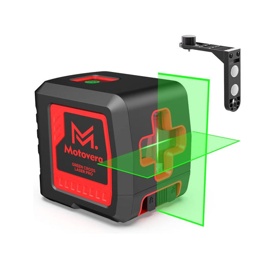 Motovera Laser Level LL-T2 Green Cross Line Pro Self-Leveling IP54