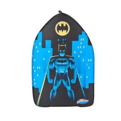 SwimWays Batman Kickboard Children's Swim Training Foam Board 5+ DC Comics Black/Blue