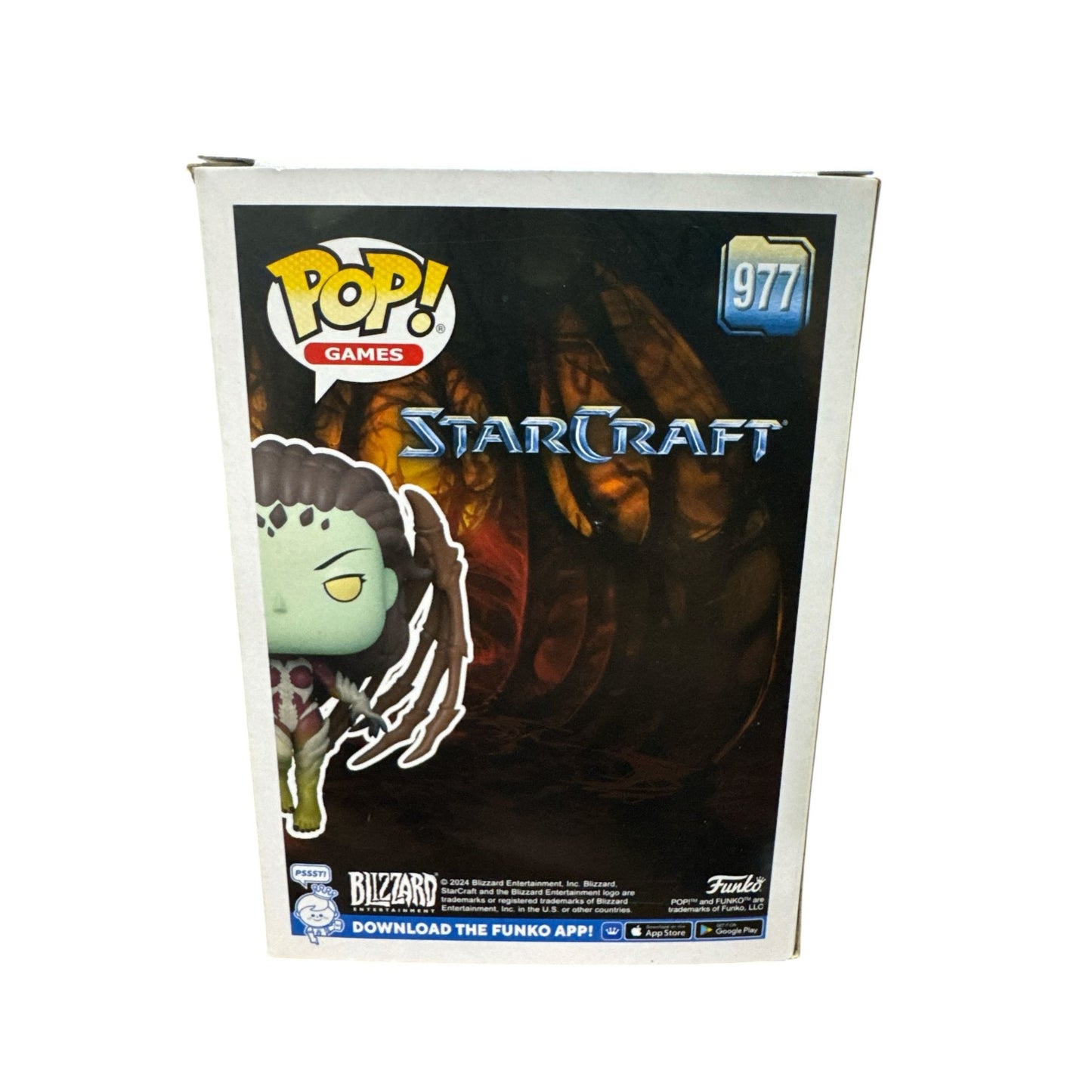 Funko Pop! Games StarCraft #977 Kerrigan Vinyl Figure Gamestop Exclusive