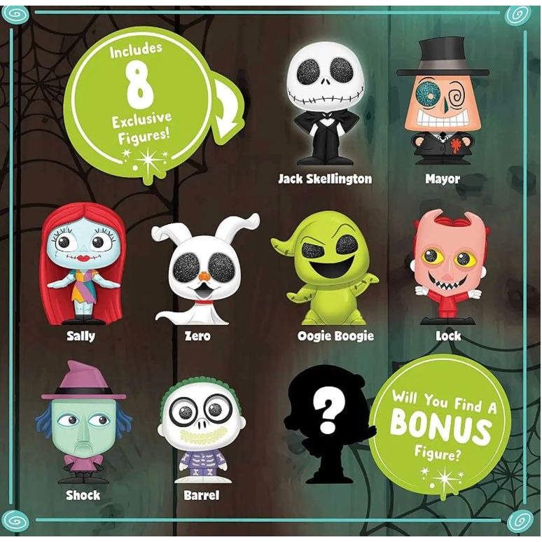 Disney Doorables The Nightmare Before Christmas Collection Peek Includes 8 Exclusive Figures Ages 5+