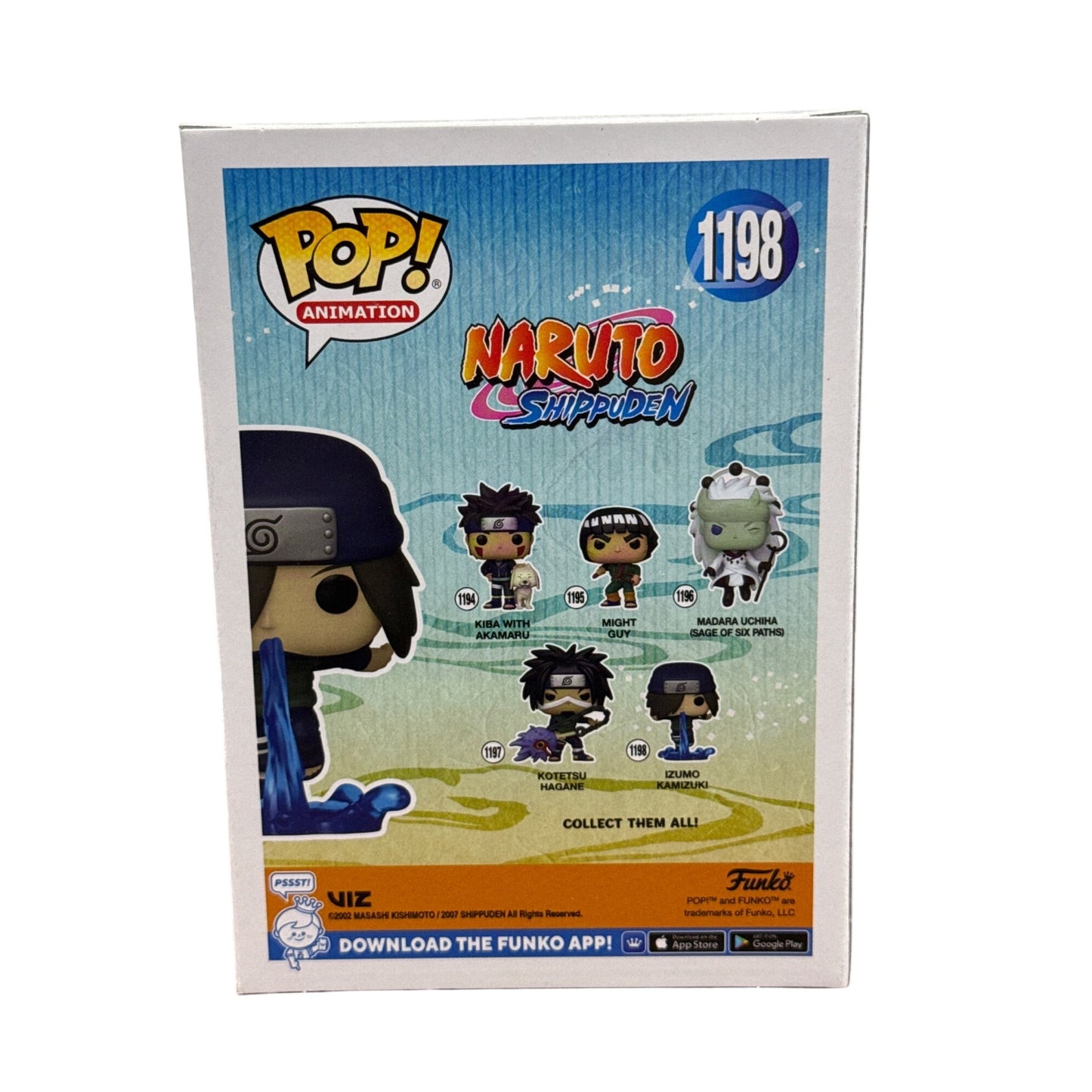 Funko Pop Animation Naruto Shippuden Izumo Kamizuki Vinyl Figure #1198 Collectible