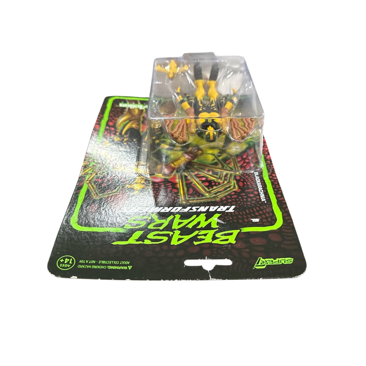 Beast Wars Transformers Blackarachnia Super7 Reaction Figure New Sealed