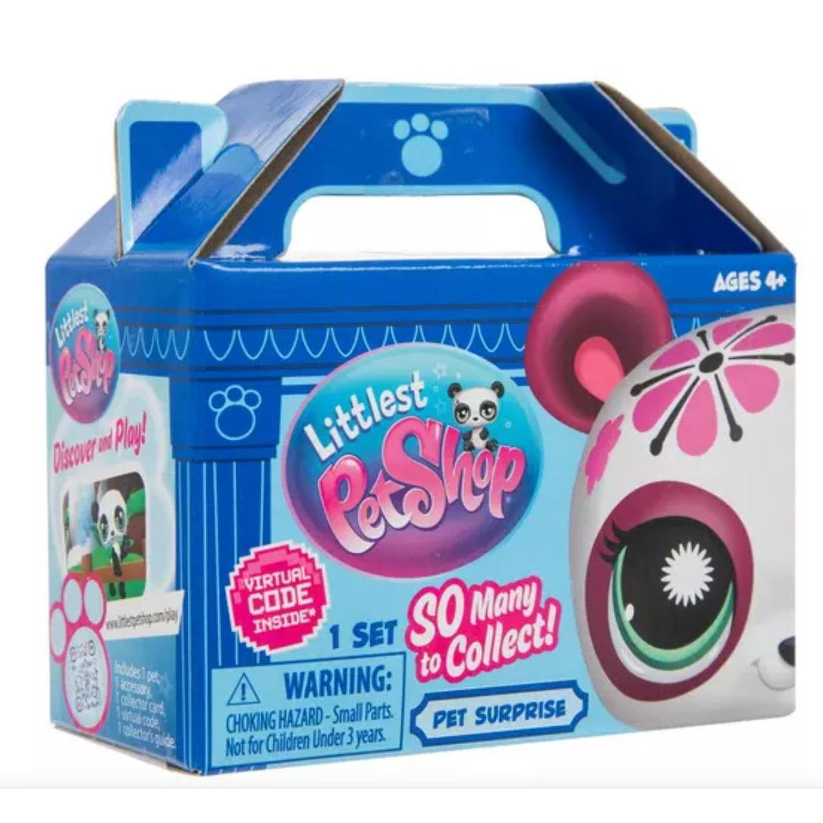Littlest Pet Shop Series 3 Surprise Boxes - Set Of 2 Collectibles With Virtual Code Ages 4+
