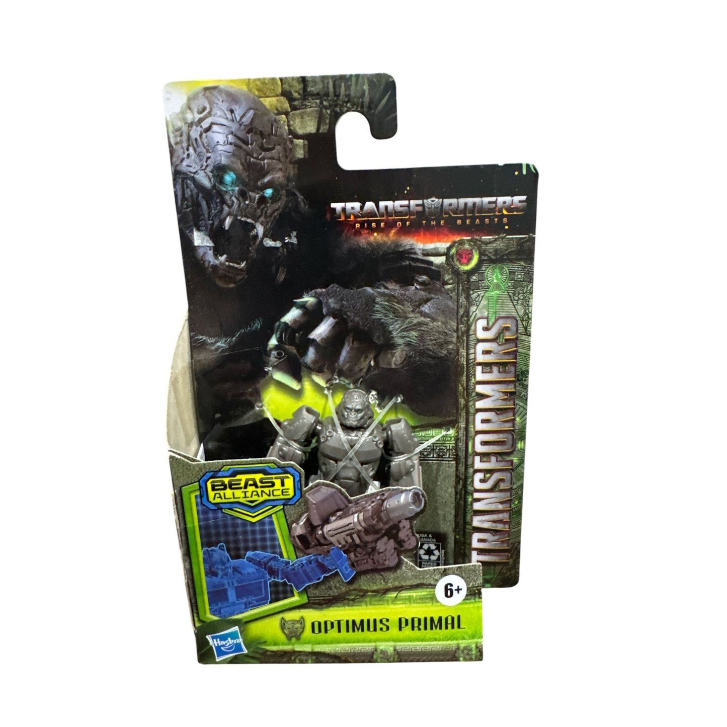 Transformers Rise Of The Beasts Beast Alliance Optimus Primal Action Figure 6+