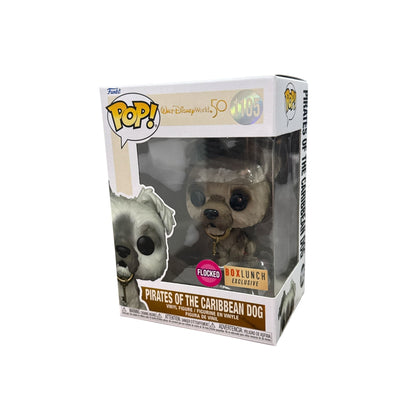 Funko BoxLunch Exclusive Pirates Of The Caribbean Dog Flocked Vinyl Figure #1105 Disney 50th Anniversary