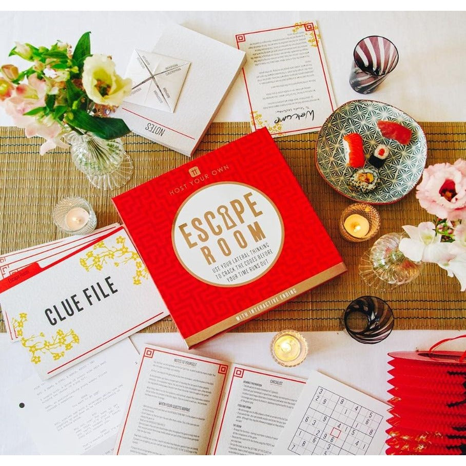 Host Your Own Escape Room Game - Use Lateral Thinking To Crack Codes With Interactive Ending