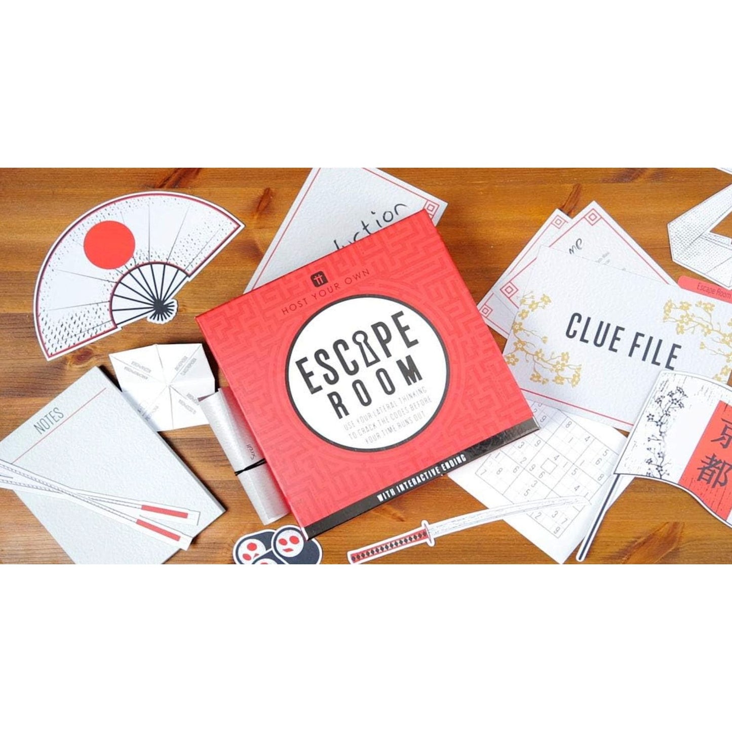 Host Your Own Escape Room Game - Use Lateral Thinking To Crack Codes With Interactive Ending