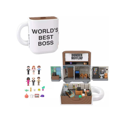 Polly Pocket Collector The Office Set With 6 Dolls Playset & Accessories