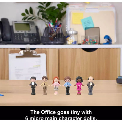 Polly Pocket Collector The Office Set With 6 Dolls Playset & Accessories