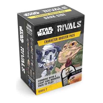Funko Games Star Wars Rivals S2 Premier Set & Dark/Light Character Booster Pack (Bundle)
