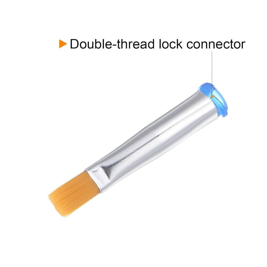 22G Brush Dispensing Tip 6mm Flat Needle Brush Tip 4.2mm Inner Dia for Dispensing Glue, Grease, Liquid