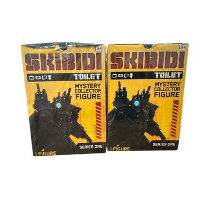 Skibidi Toilet Mystery Collector Figure Series One Set Of 2 13+ Age 1 Figure Per Box 8 Characters To Collect