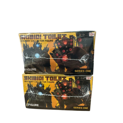 Skibidi Toilet Mystery Collector Figure Series One Set Of 2 13+ Age 1 Figure Per Box 8 Characters To Collect