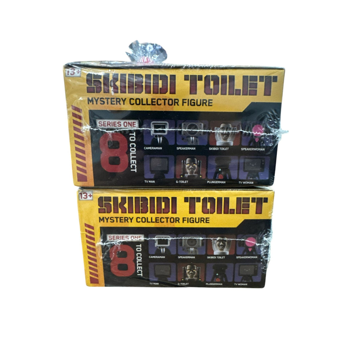 Skibidi Toilet Mystery Collector Figure Series One Set Of 2 13+ Age 1 Figure Per Box 8 Characters To Collect