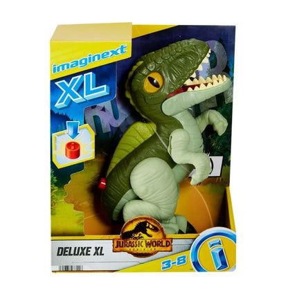 Fisher-Price Imaginext XL Deluxe Growlin Dinosaur Jurassic World Dominion Ages 3-8