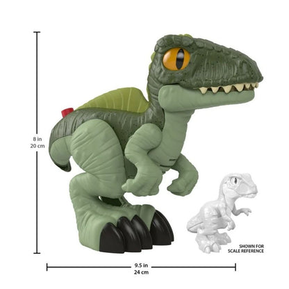 Fisher-Price Imaginext XL Deluxe Growlin Dinosaur Jurassic World Dominion Ages 3-8