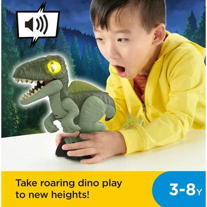Fisher-Price Imaginext XL Deluxe Growlin Dinosaur Jurassic World Dominion Ages 3-8