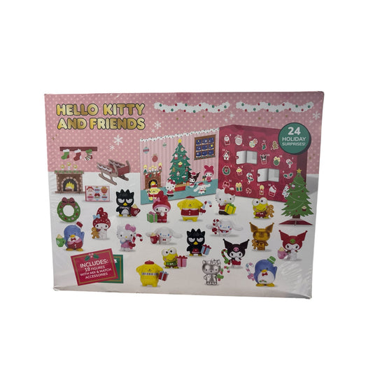 Hello Kitty & Friends Holiday Advent Calendar With 18 Figures & Mix-And-Match Accessories 24 Surprises 51 Pieces