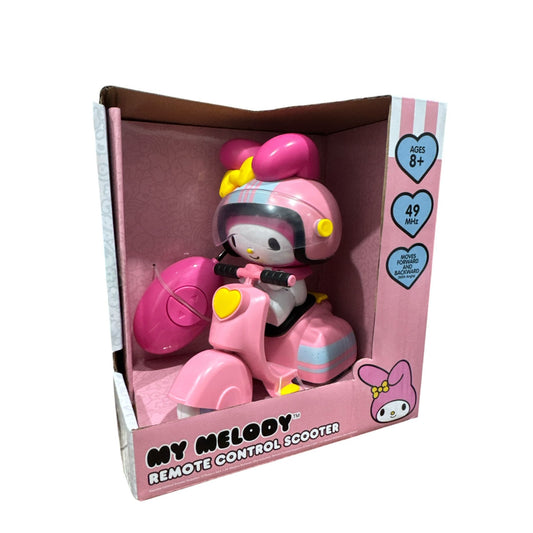 My Melody Remote Control Scooter Toy Ages 8+ Pink 49 MHz Moves Forward & Backward