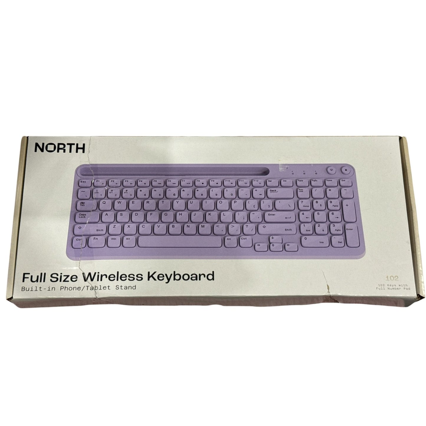 Lavender Desk Bundle: Wireless Keyboard, Headphones, Mouse Pad, Keychain, Charging Cable, Wall Charger & Headphone Stand