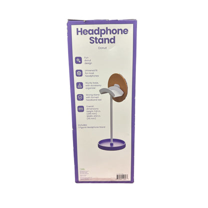 Lavender Desk Bundle: Wireless Keyboard, Headphones, Mouse Pad, Keychain, Charging Cable, Wall Charger & Headphone Stand