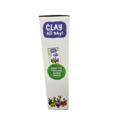 Clay All Day Air-Dry Clay Kit For Kids With 16 Colors & 3 Modeling Tools Ages 6+