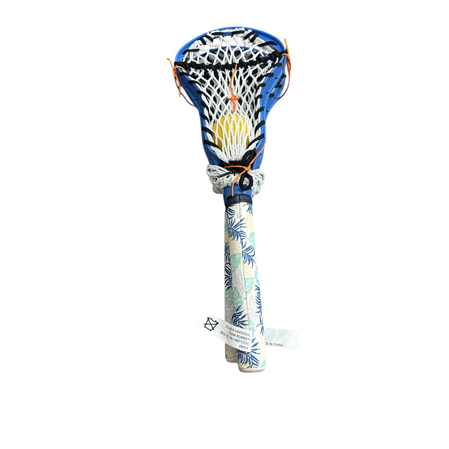 Sun Squad Hydro Lacrosse Tropical Print Blue & White