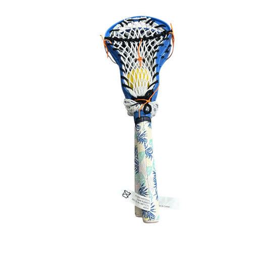 Sun Squad Hydro Lacrosse Tropical Print Blue & White