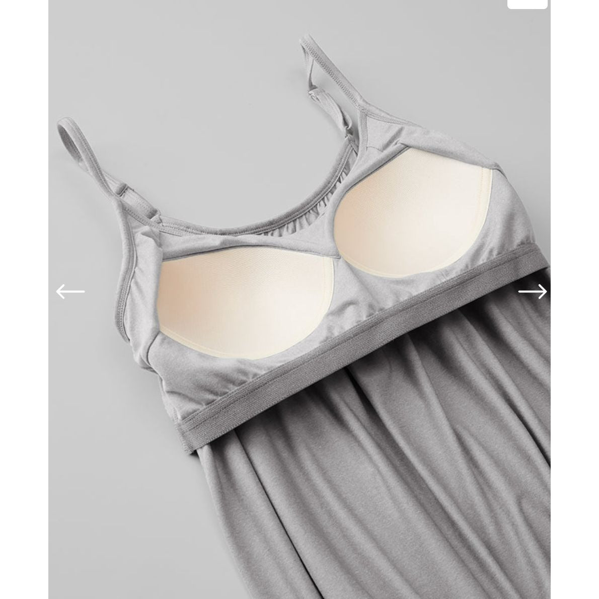 32 Degrees Women's Cool Flowy Bra Cami MEDIUM