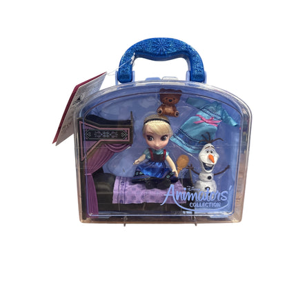 Disney Animators Collection Mini Elsa Playset With Olaf & Accessories