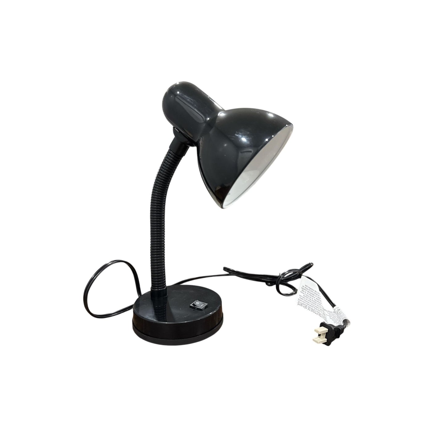Set of 6 Simple Designs Black Desk Lamp & Tech Accessory Bundle