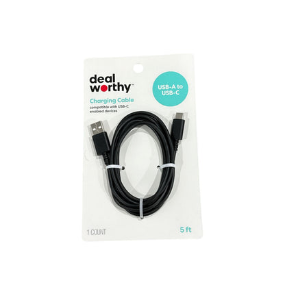 Set of 6 Simple Designs Black Desk Lamp & Tech Accessory Bundle
