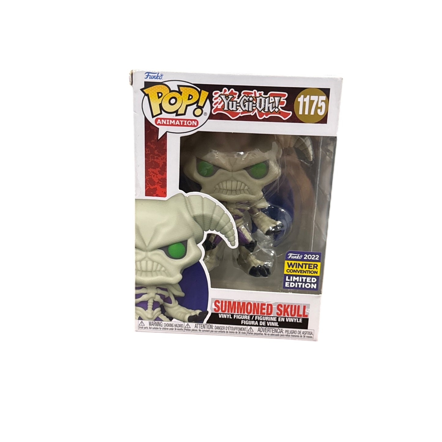 Funko Pop Yu-Gi-Oh! Summoned Skull Vinyl Figure Winter Convention 2022 Limited Edition #1175