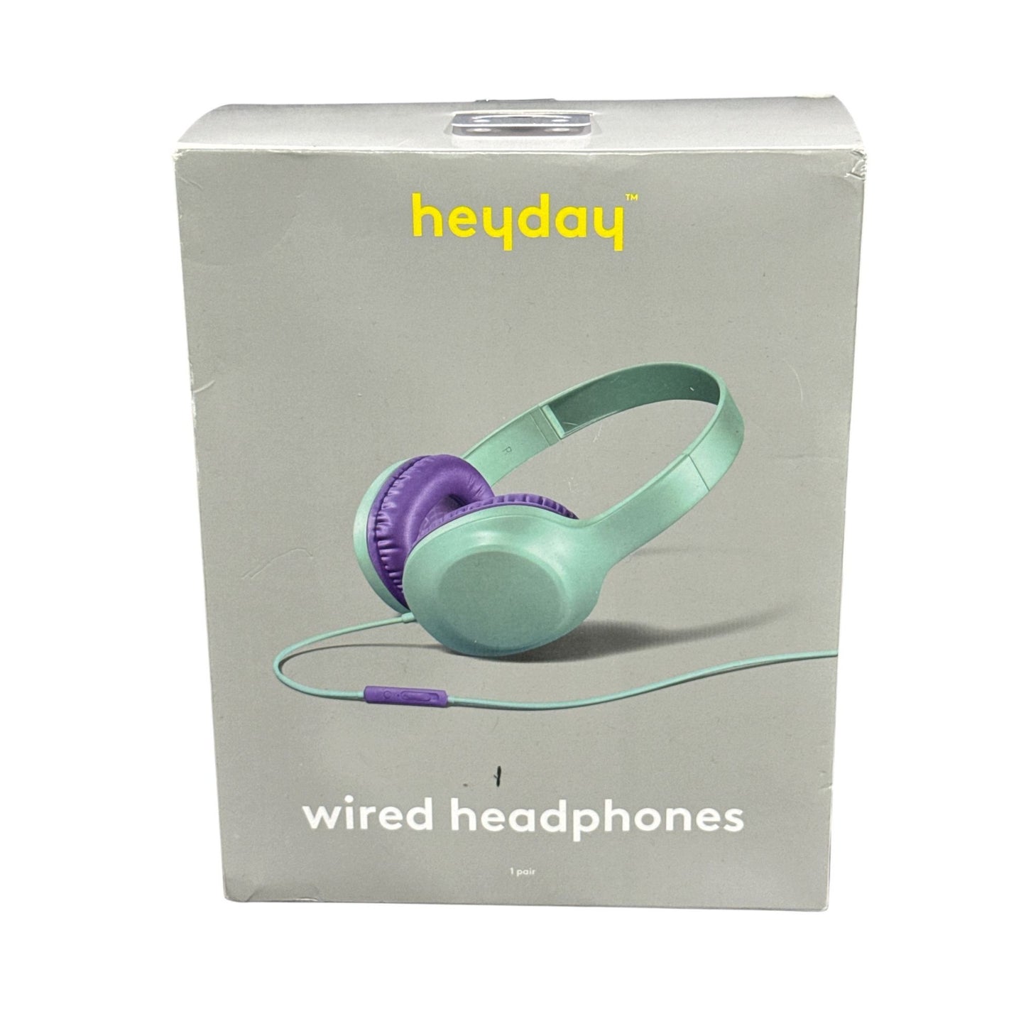 Heyday Tech Accessory Bundle - Wired Headphones, Wireless Keyboard, Earbuds & More - Teal & Purple Colors 10pcs