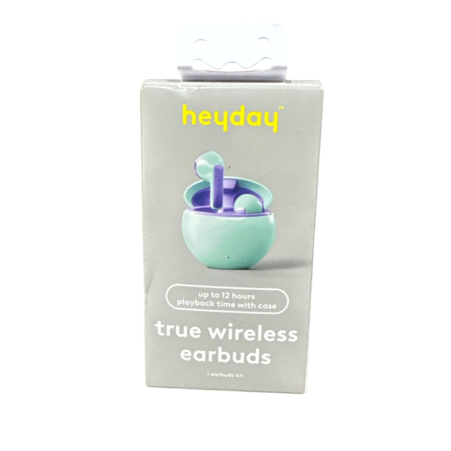 Heyday Tech Accessory Bundle - Wired Headphones, Wireless Keyboard, Earbuds & More - Teal & Purple Colors 10pcs
