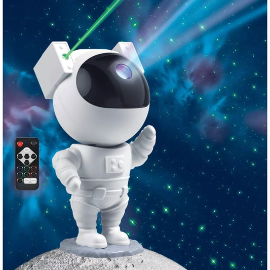 Astronaut Galaxy Star Projector Remote Controlled LED Night Light