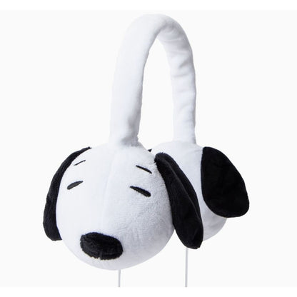 Peanuts Snoopy Plush Wired Headphones Adjustable Headband Lightweight Design Ages 6+ Compatible With 3.5mm Jack Devices