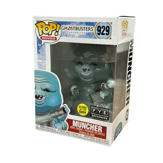 Funko Pop Movies Ghostbusters Afterlife Muncher #929 FYE Exclusive Glow-In-The-Dark Vinyl Figure