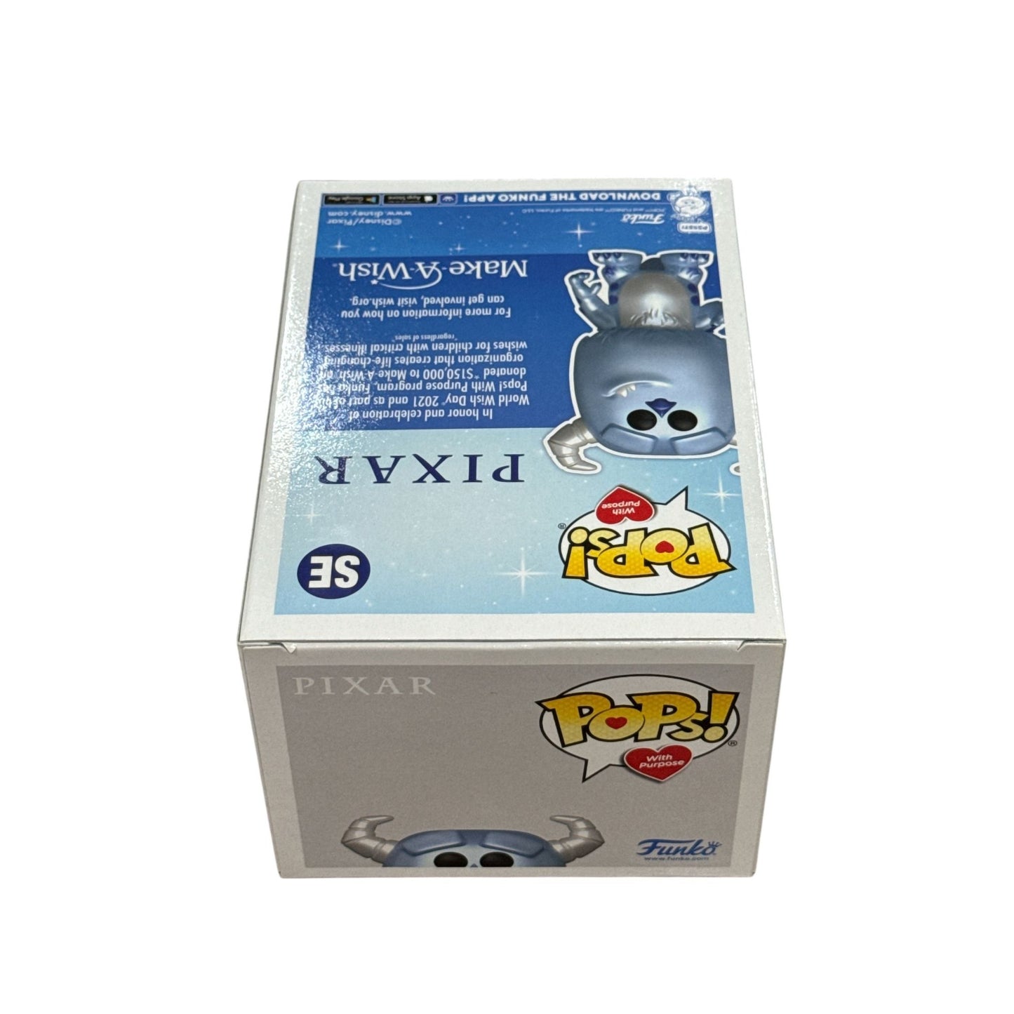 Funko Pop Pixar SE Sulley Vinyl Figure Make-A-Wish Special Edition