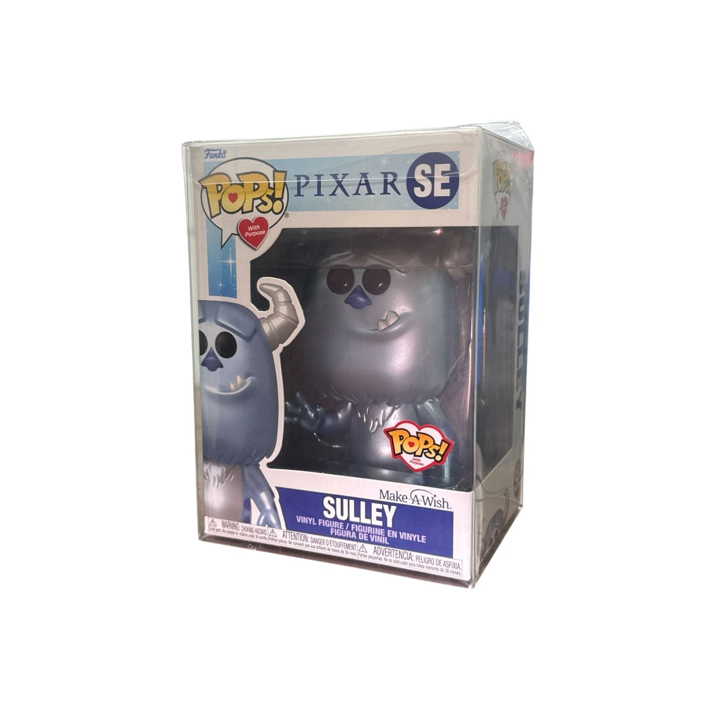 Funko Pop Pixar SE Sulley Vinyl Figure Make-A-Wish Special Edition