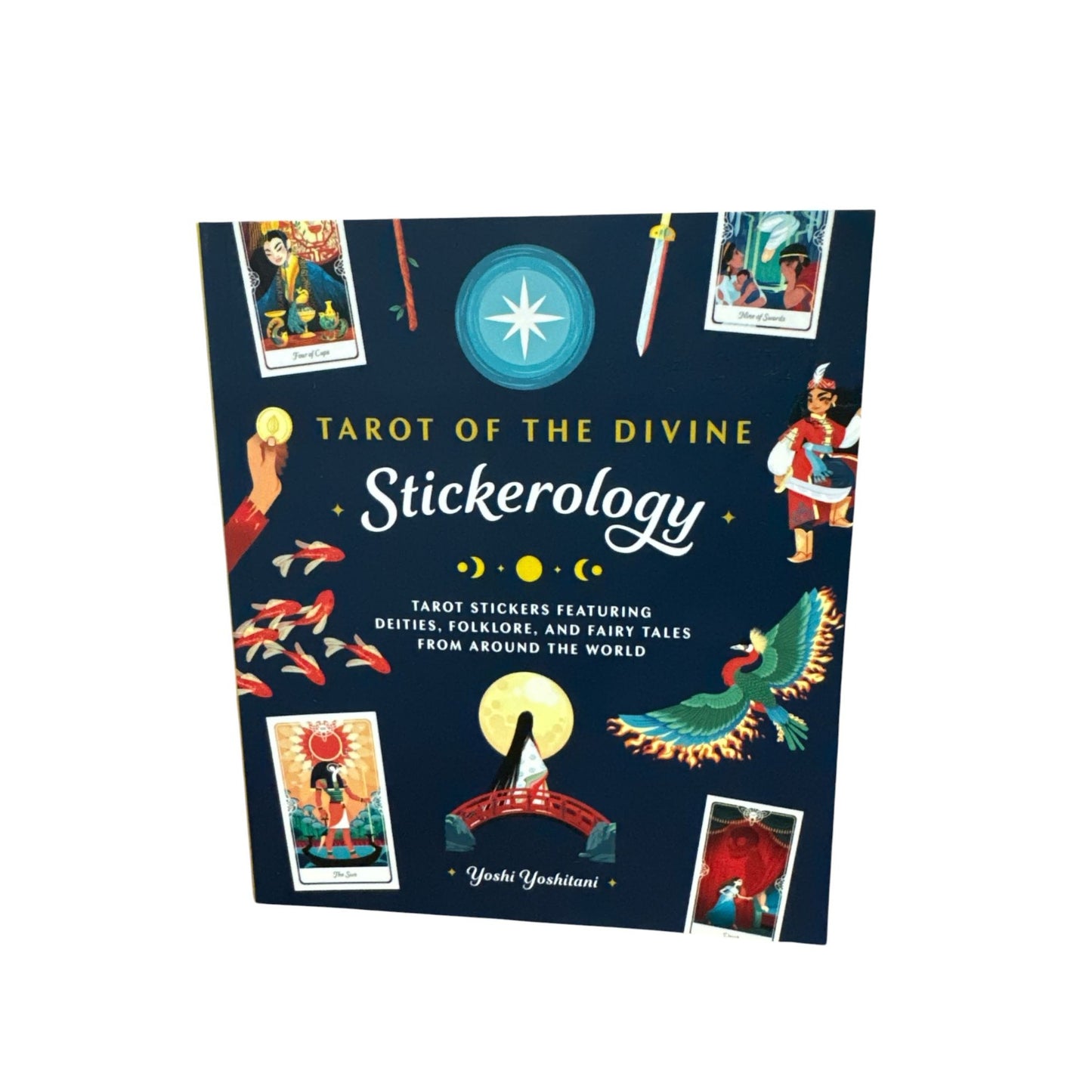 Tarot Of The Divine Stickerology Book Featuring Folklore & Fairy Tale Tarot Stickers By Yoshi Yoshitani