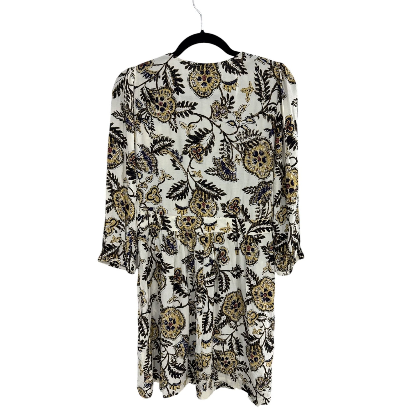 Ba&Sh Volver Robe Ecru Floral V-Neck Dress XS